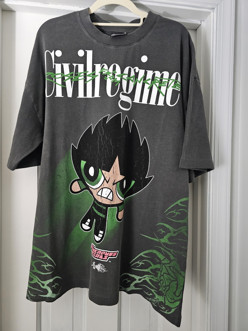Civil Regime x PPG RowdyRuff Boyz black tee